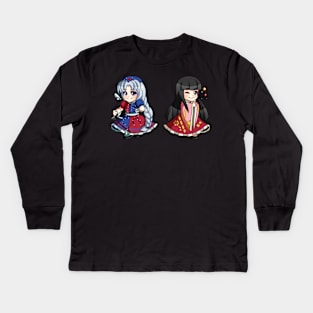 Eirin Yagokoro Kaguya Houraisan Kids Long Sleeve T-Shirt